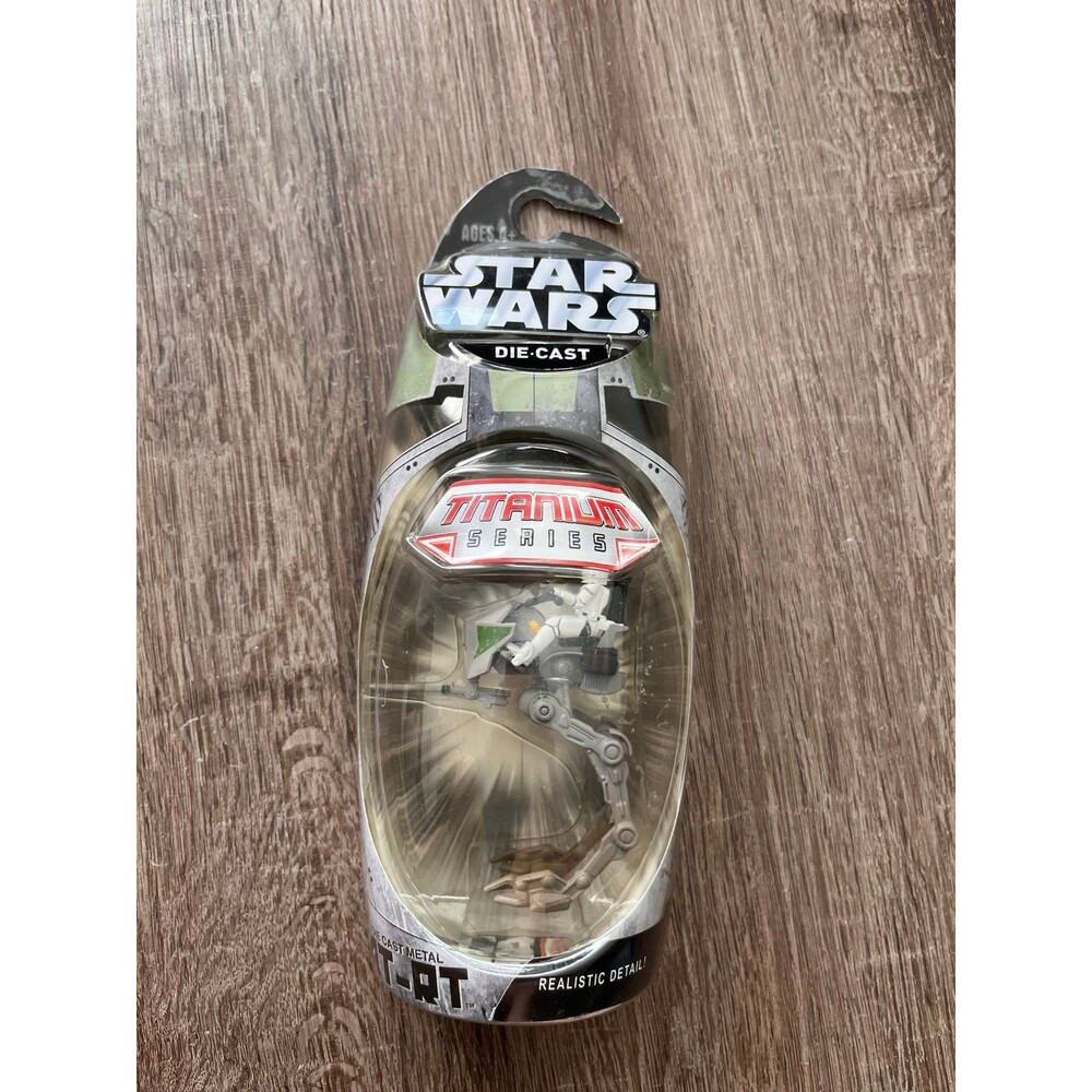 Star Wars Titanium Series Die-Cast AT-ST Model Vehicle
